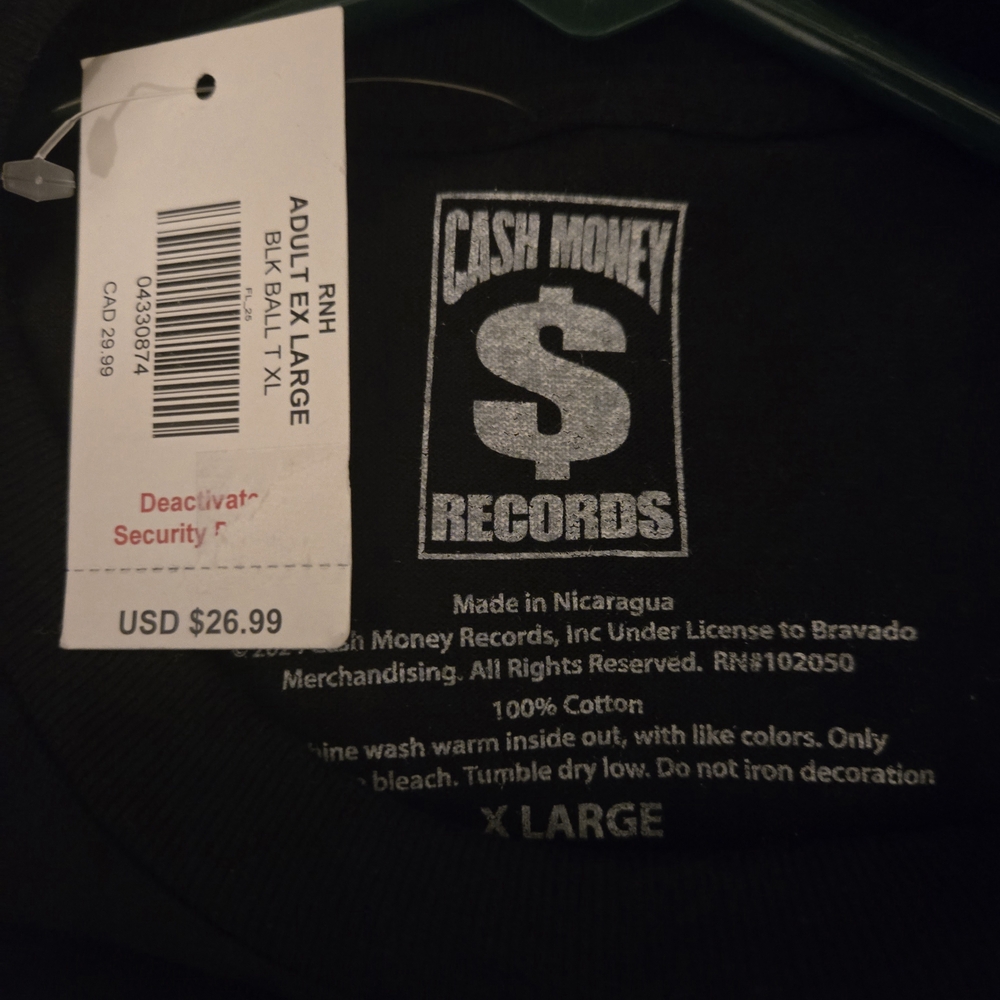 XL Black 2 Sided "Baller Blockin" T-Shirt - Picture 2 of 3